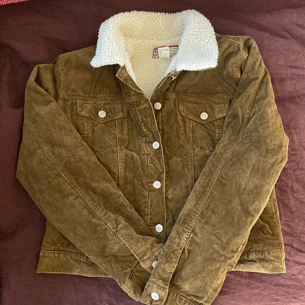 EUC Vintage Old Navy Sherpa Corduroy jacket